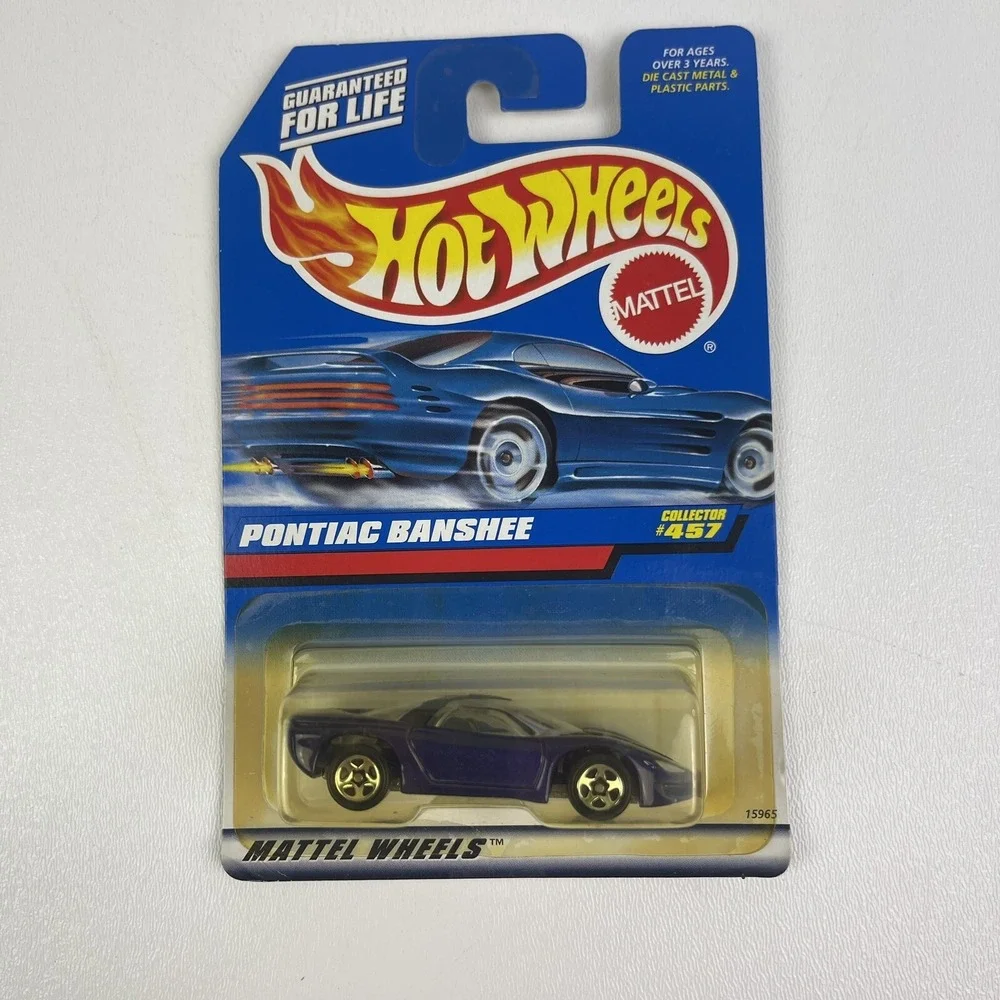 Hot Wheels 1996 Metallic Black Pontiac Banshee 457
